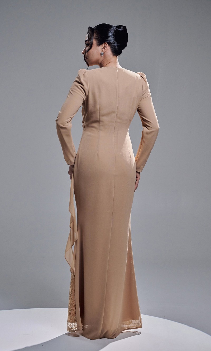 ESTALIA DRESS - GOLD
