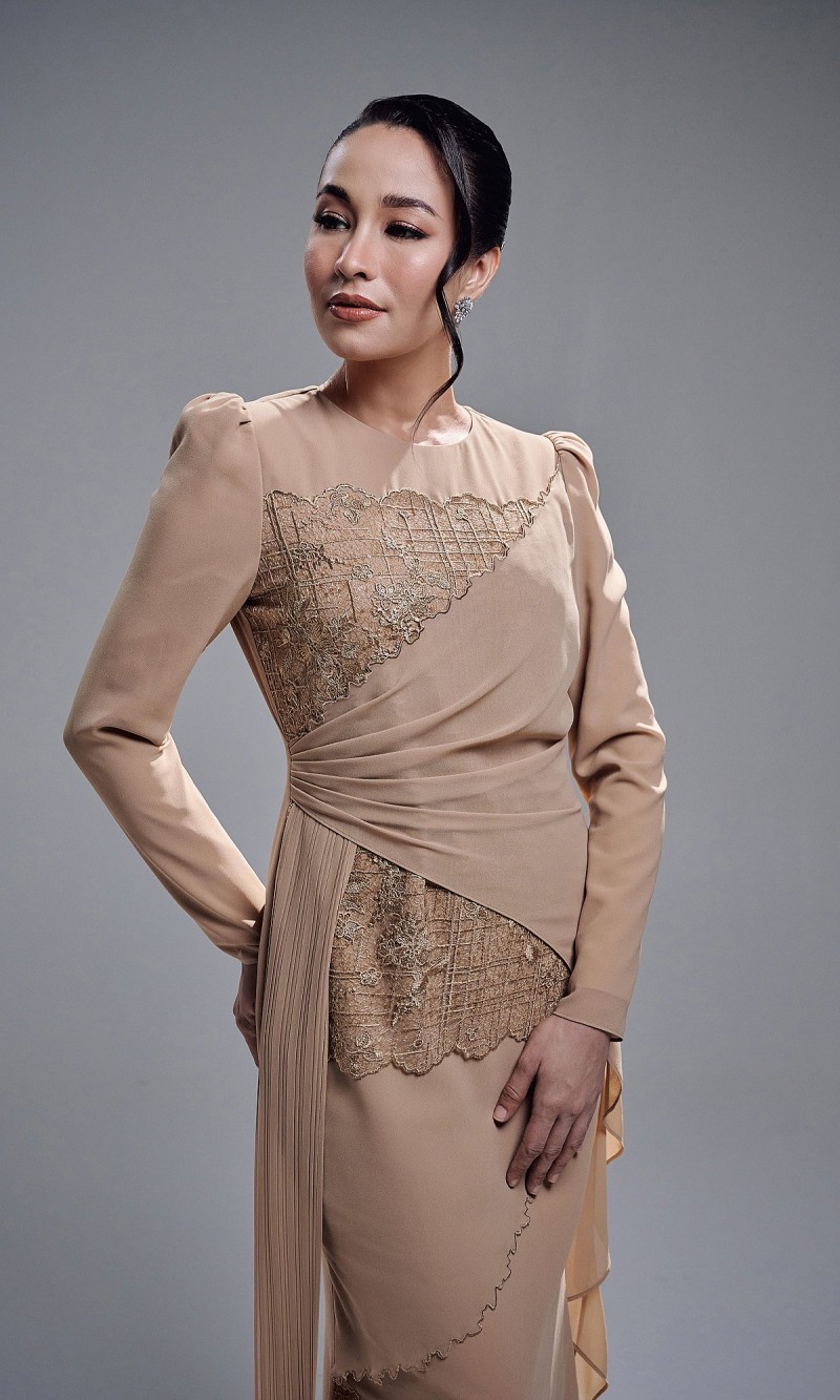 ESTALIA DRESS - GOLD