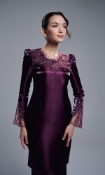 THALINA KURUNG - DARK PURPLE