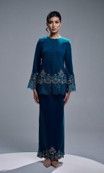 CAMERIA KURUNG - TEAL BLUE