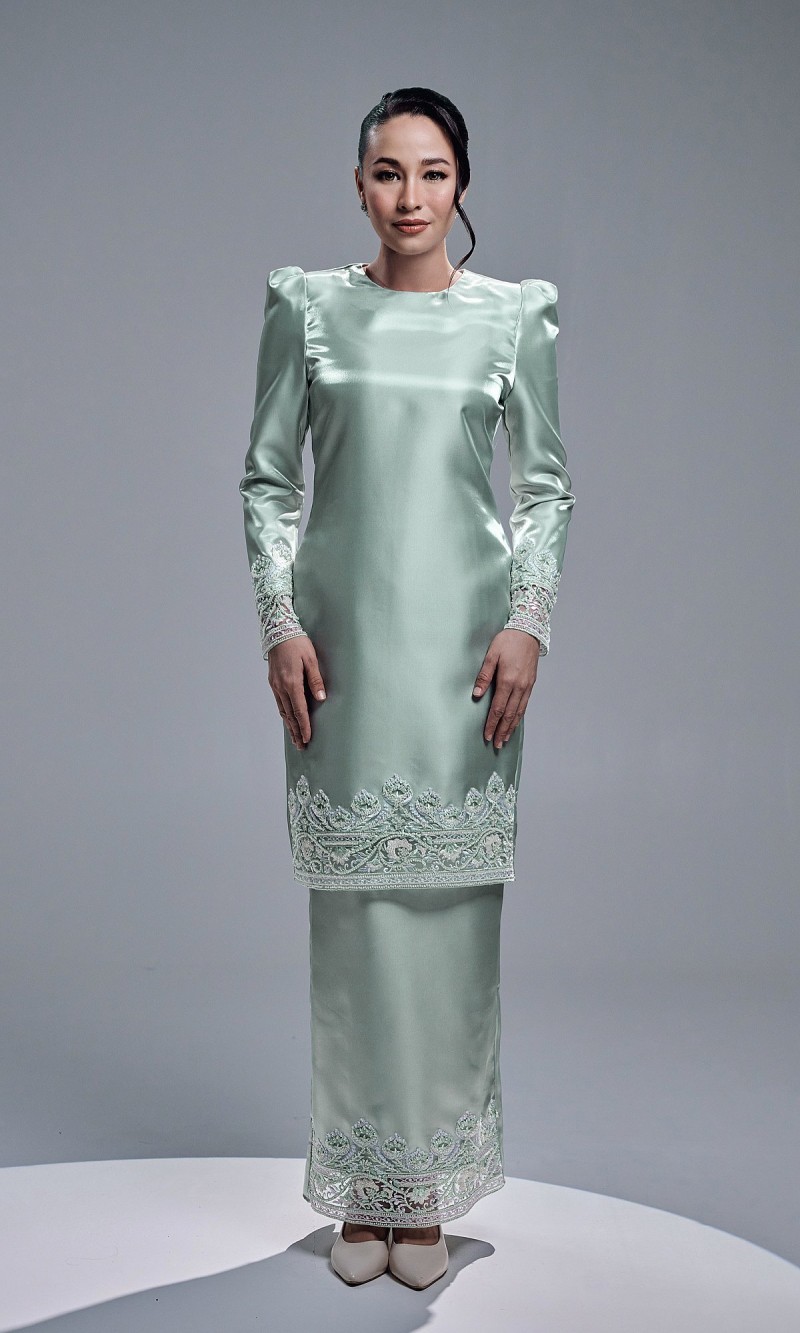 JULEETA KURUNG - SAGE GREEN