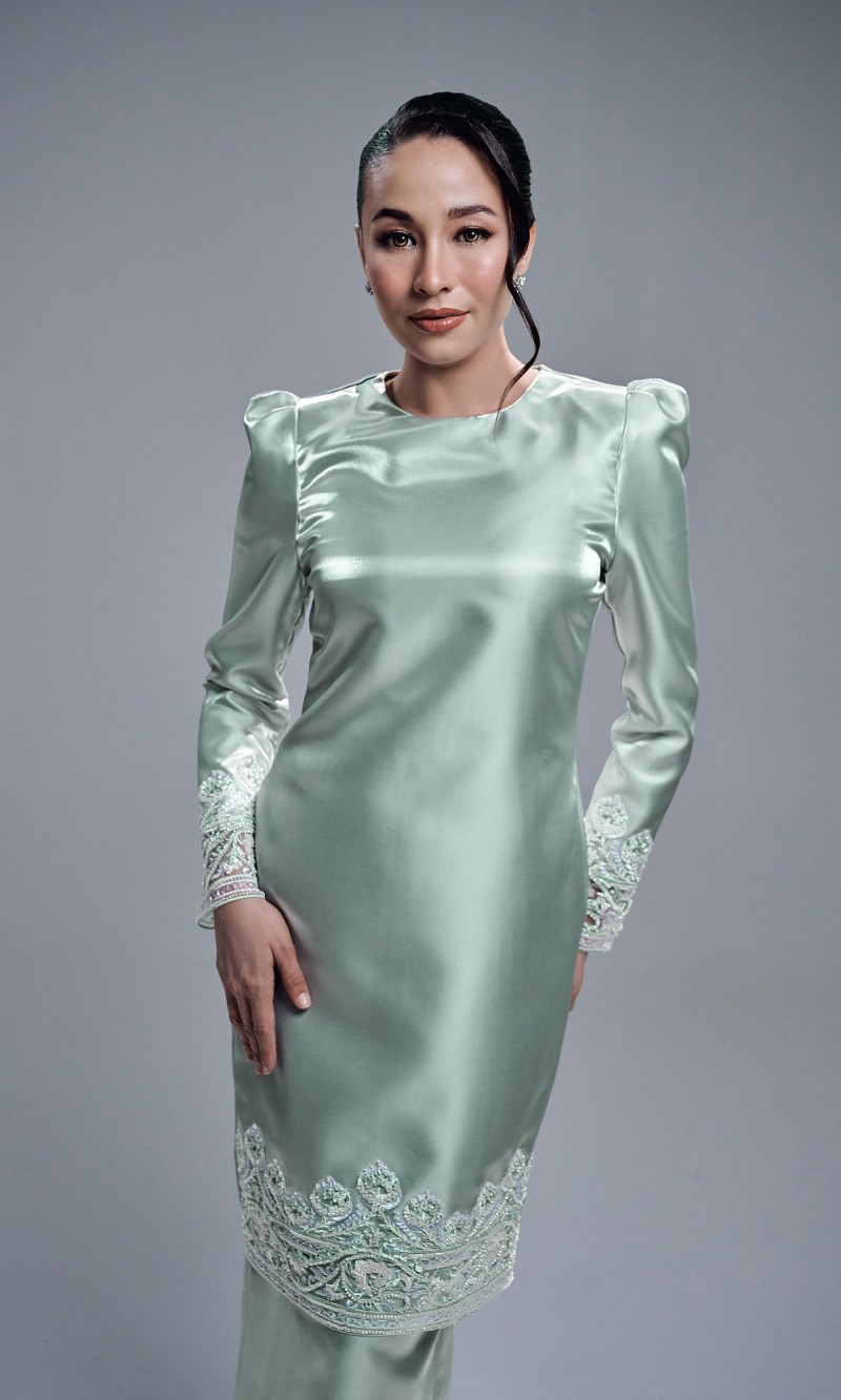 JULEETA KURUNG - SAGE GREEN