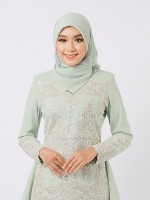 RESNIKA SHAWL - DUSTY GREEN