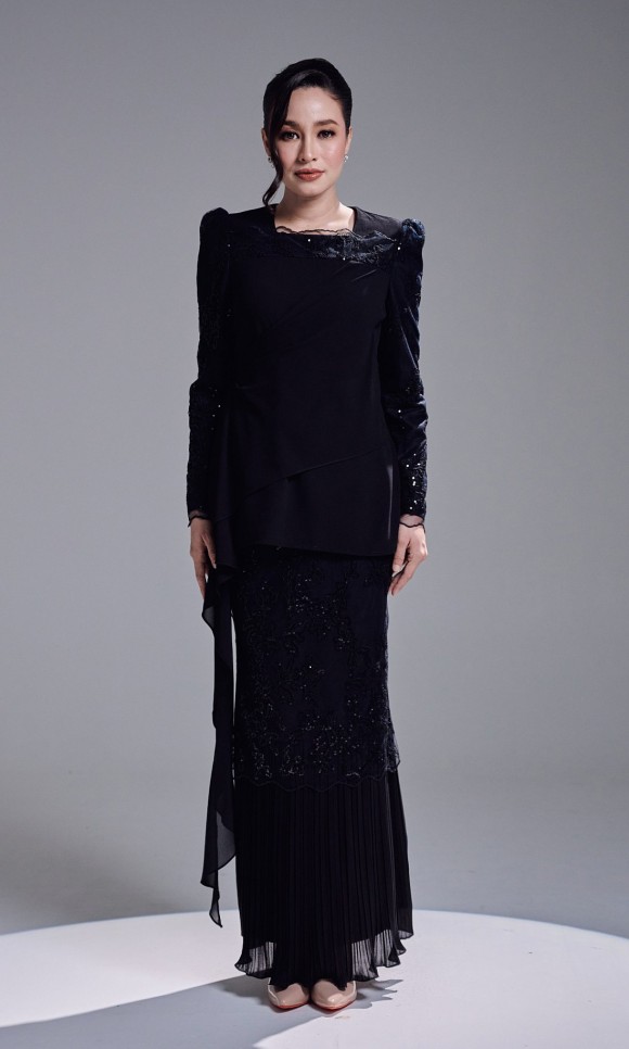 ESKADIA KURUNG - BLACK ESKADIA KURUNG - BLACK