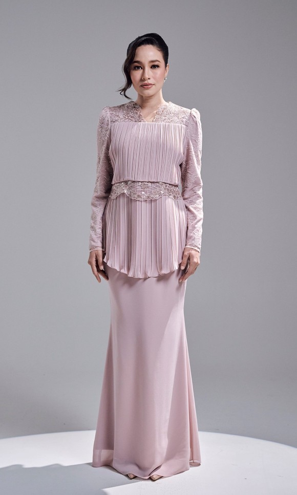 HANNAH KURUNG - DUSTY PINK HANNAH KURUNG - DUSTY PINK