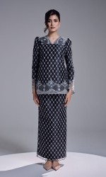 MAHARANI KURUNG - BLACK MAHARANI KURUNG - BLACK