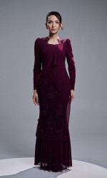 ELIYA DRESS - BURGUNDY ELIYA DRESS - BURGUNDY