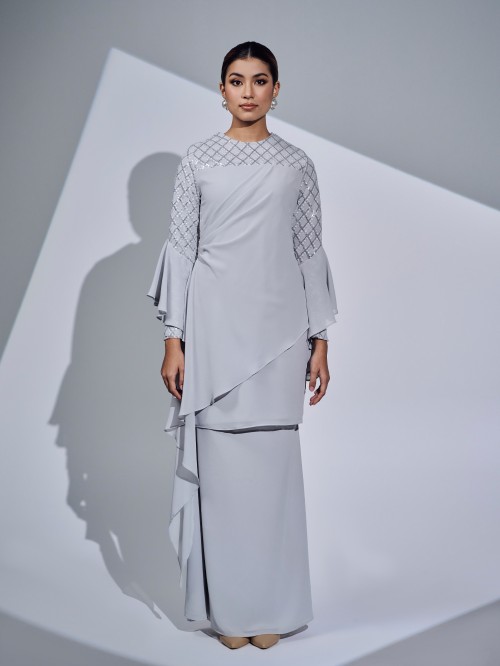 MISLIA KURUNG - LIGHT GRAY