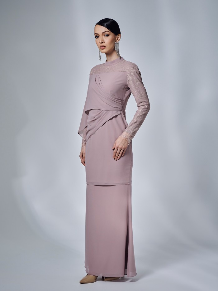 ARABELLE KURUNG - PALE MAUVE
