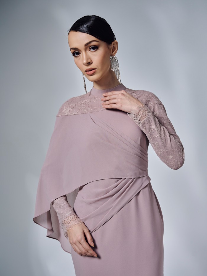 ARABELLE KURUNG - PALE MAUVE