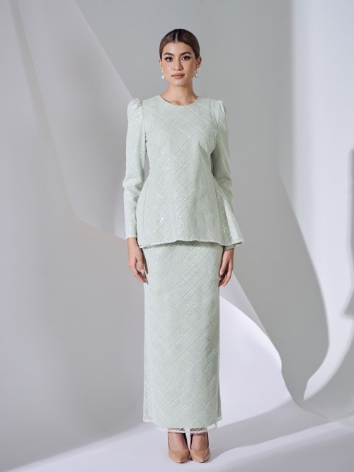 DELISHA KURUNG 3.0 - DUSTY GREEN