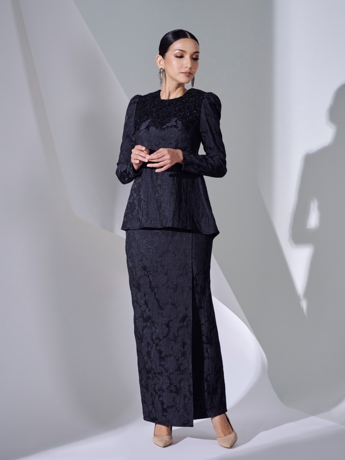 RATIYA KURUNG - BLACK