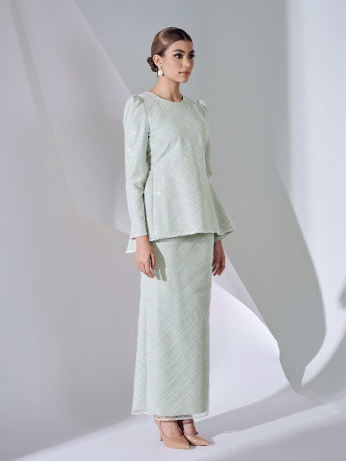 DELISHA KURUNG 3.0 - DUSTY GREEN