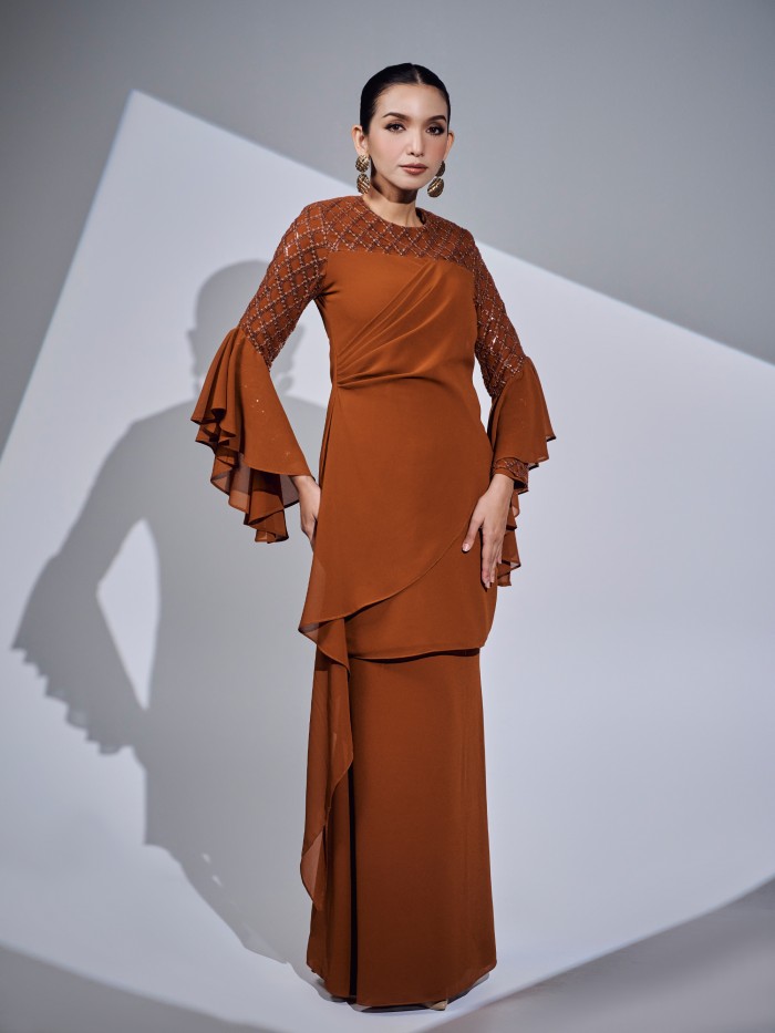 MISLIA KURUNG - BRICK ORANGE