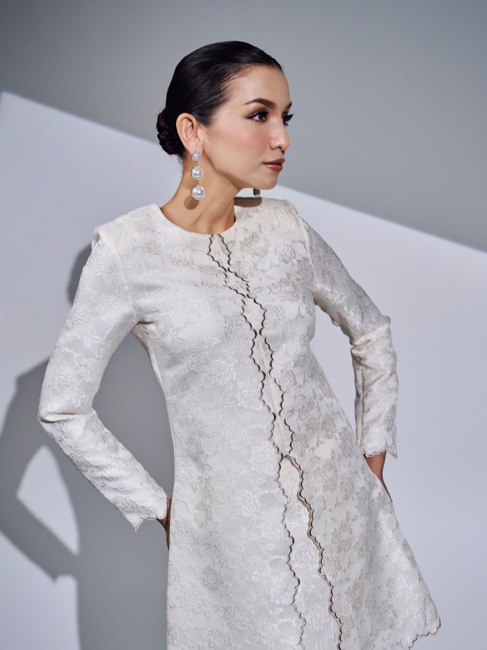 ISHANA KURUNG - IVORY CREAM