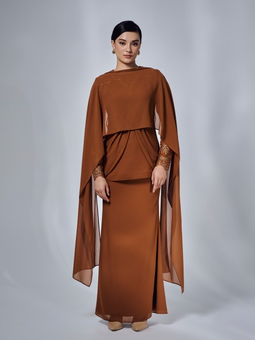 OSLIVIA KURUNG 2.0 - BRICK ORANGE