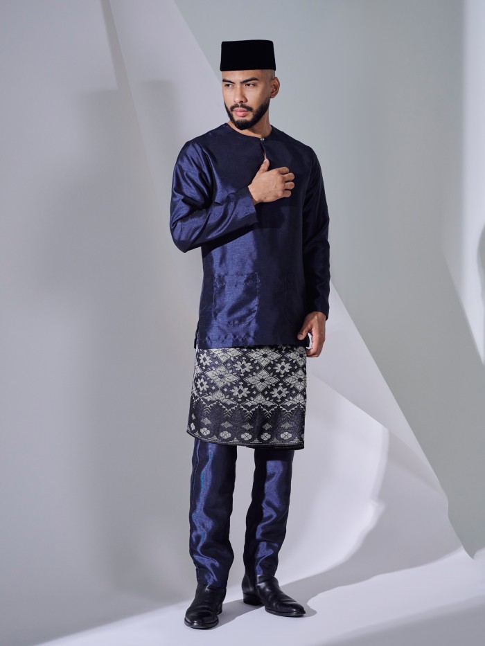 KAUFMAN BAJU MELAYU - NAVY