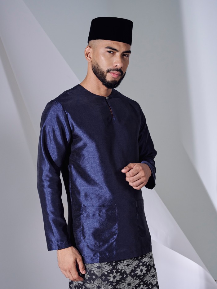 KAUFMAN BAJU MELAYU - NAVY
