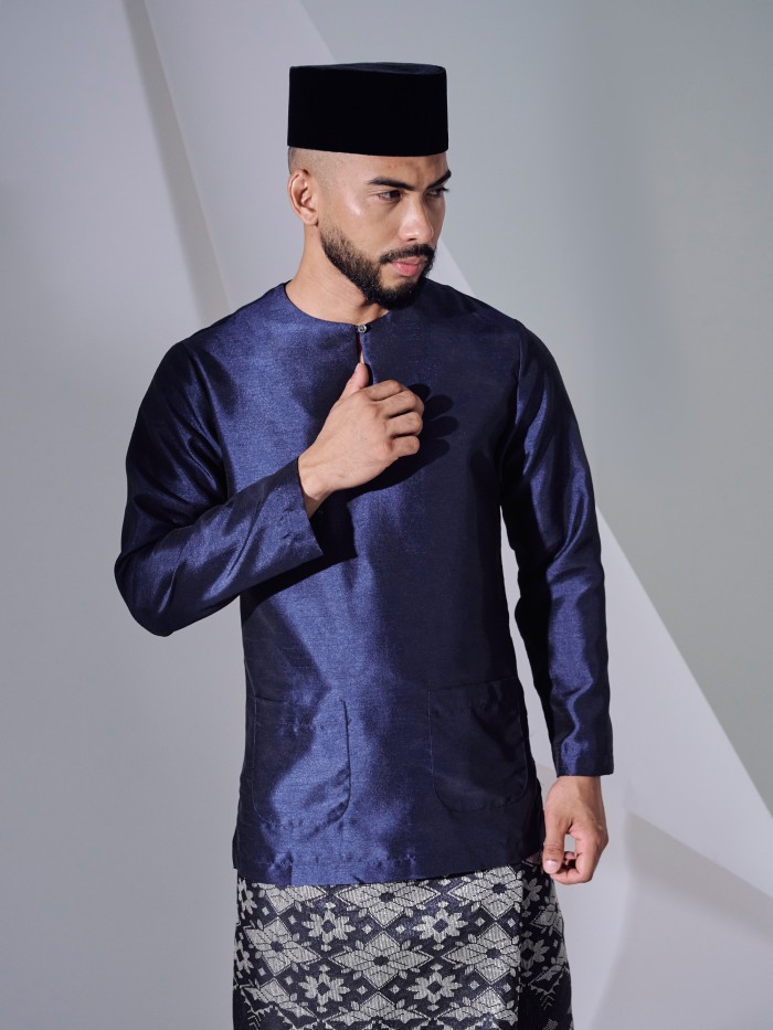 KAUFMAN BAJU MELAYU - NAVY
