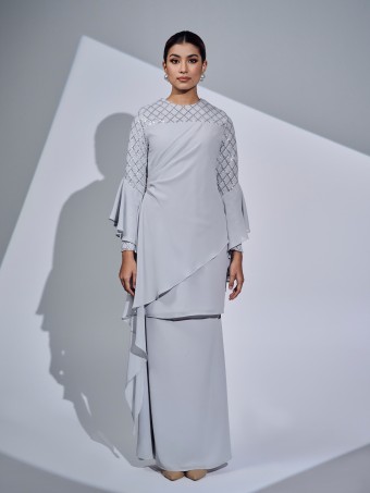 MISLIA KURUNG - LIGHT GRAY