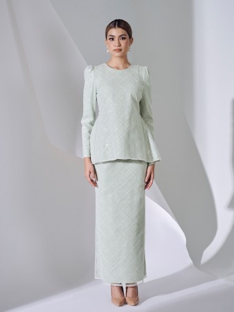 DELISHA KURUNG 3.0 - DUSTY GREEN