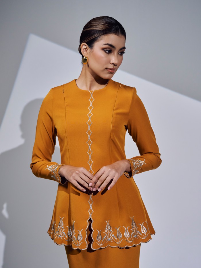 WADINA KURUNG - MUSTARD ORANGE