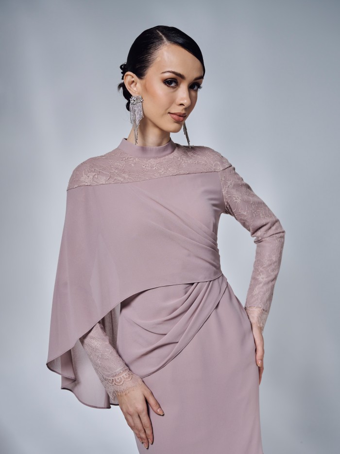 ARABELLE KURUNG - PALE MAUVE