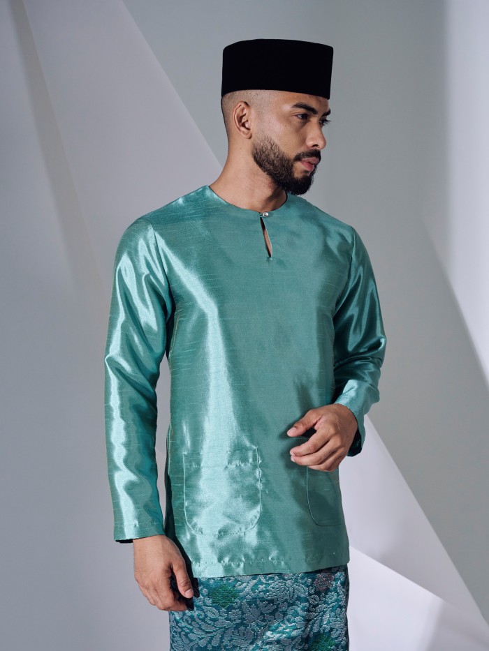 KAUFMAN BAJU MELAYU - AQUAMARINE