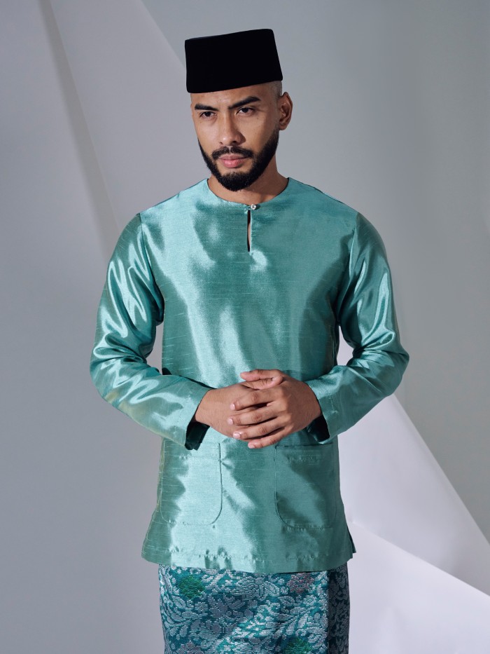 KAUFMAN BAJU MELAYU - AQUAMARINE