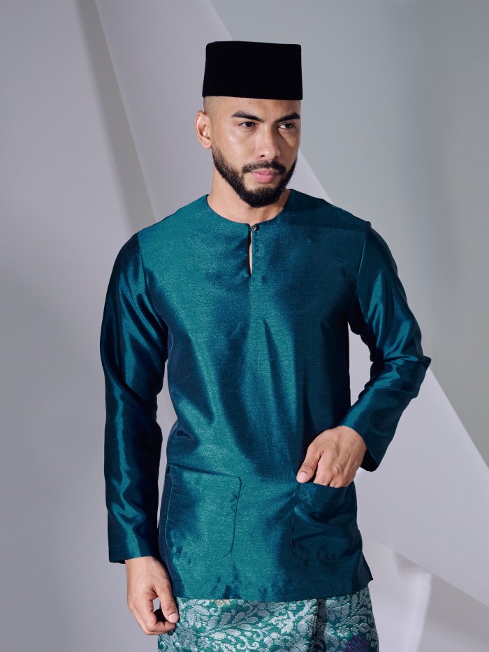 KAUFMAN BAJU MELAYU - DARK TEAL