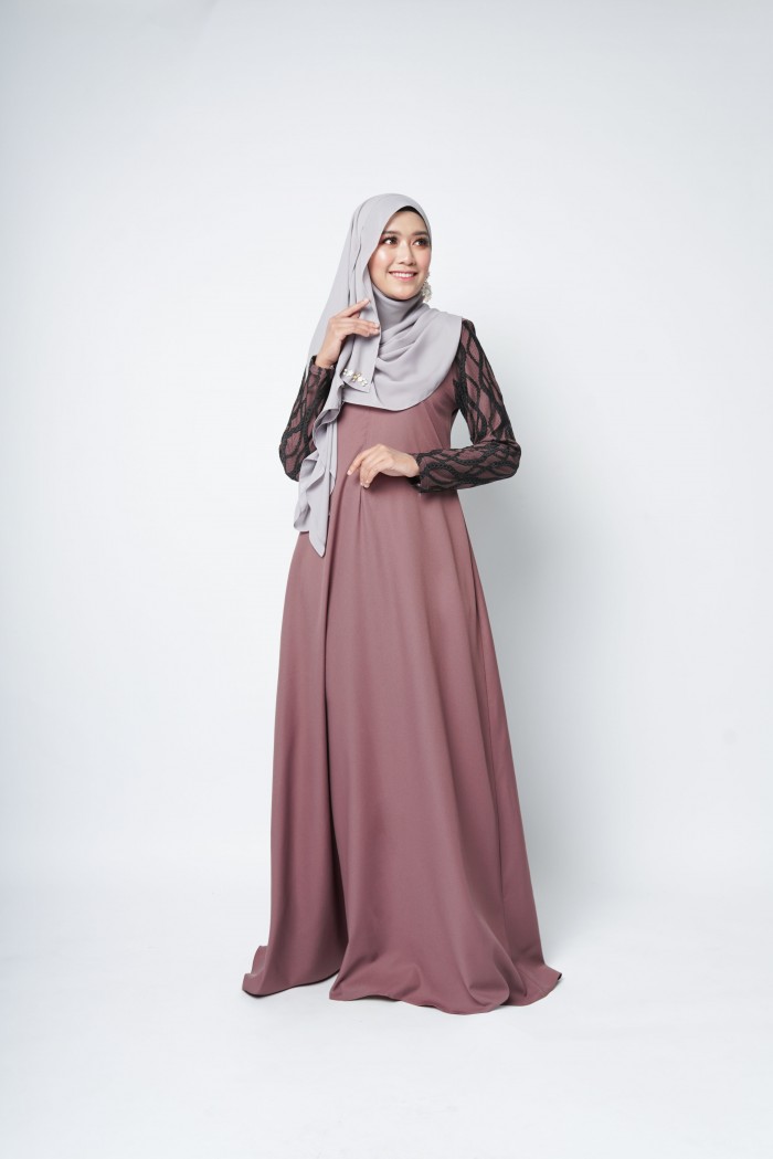 AMEERA JUBAH - DARK MAUVE