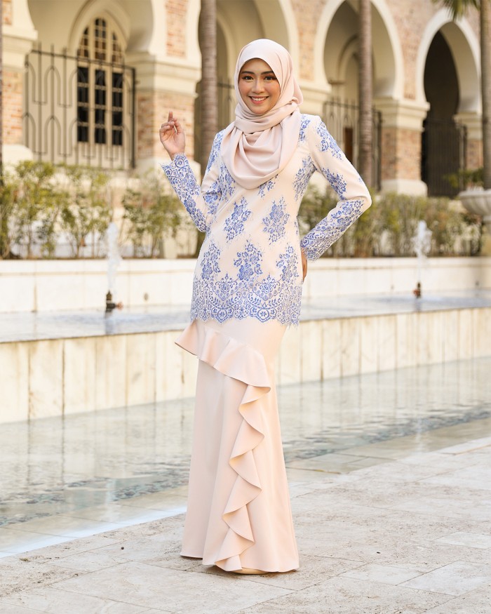 MIREYAA KURUNG -NUDE CREAM