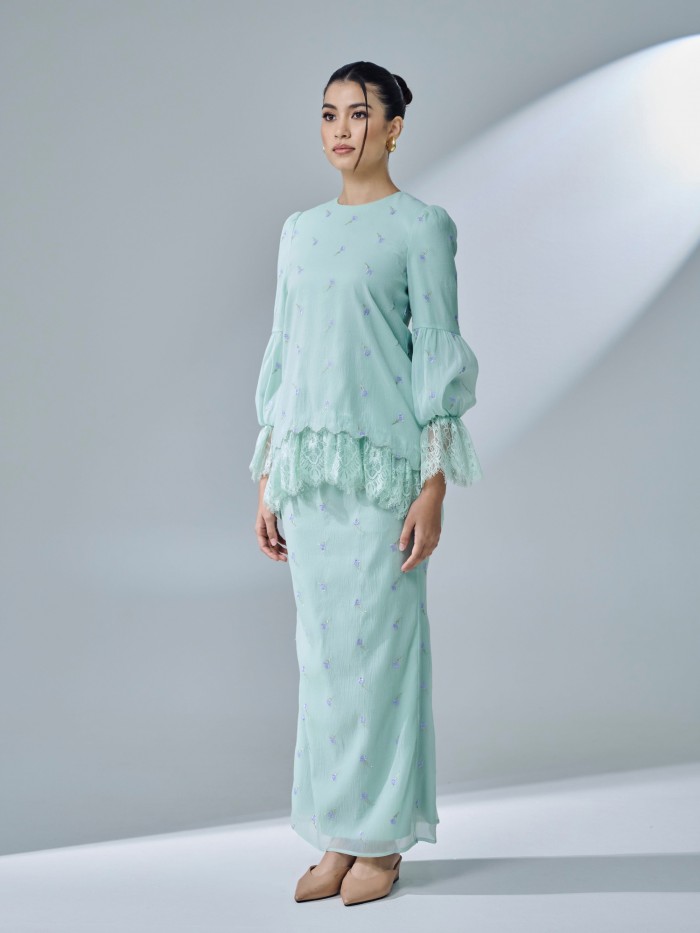 LENNY KURUNG - MINT GREEN