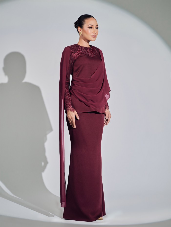 GRACIA KURUNG - MAROON