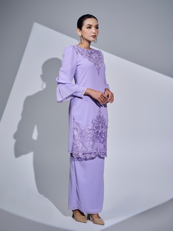 JOVANI KURUNG - LILAC PURPLE