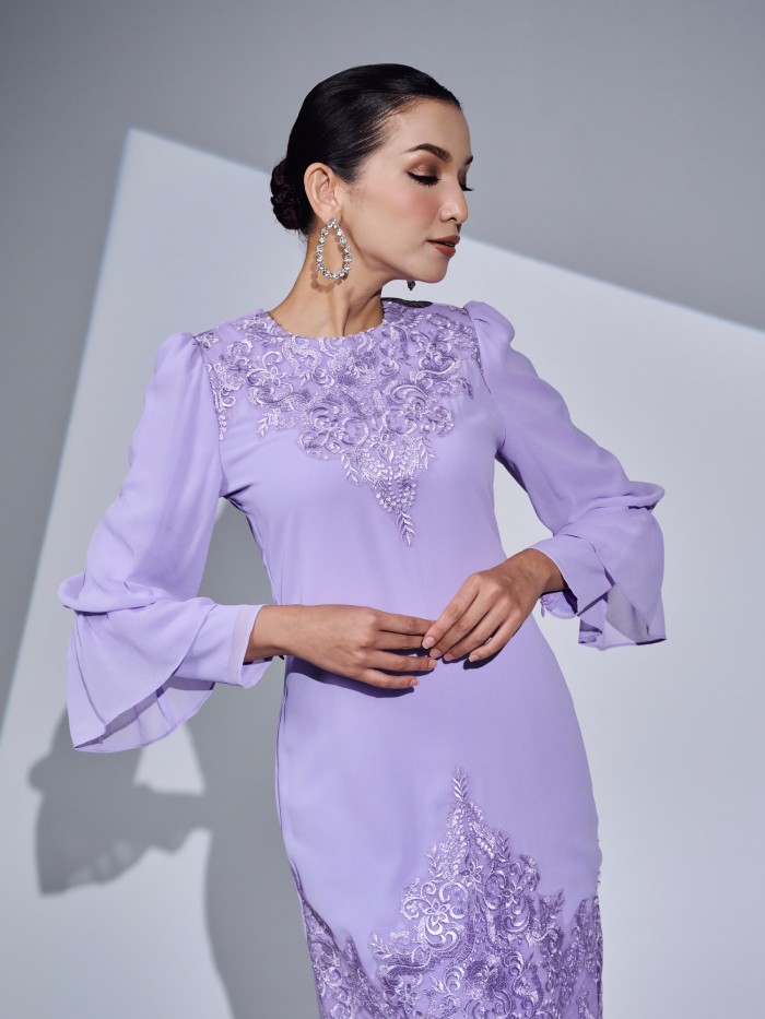 JOVANI KURUNG - LILAC PURPLE