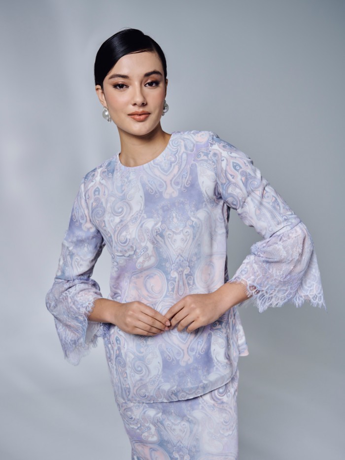 AYUNA KURUNG - GRAY PURPLE