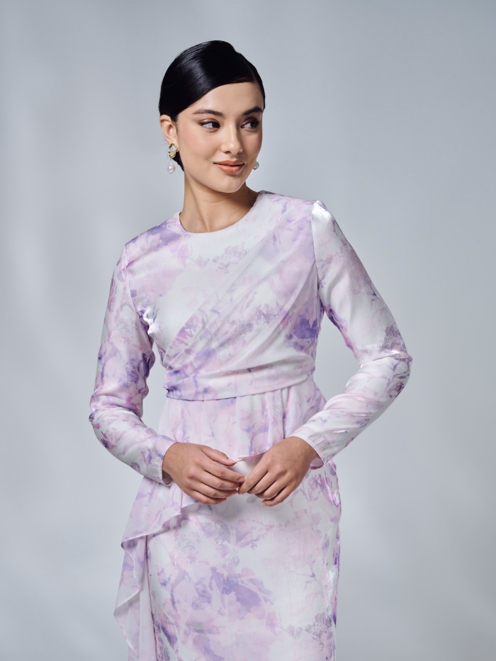 VERIA KURUNG - LILAC PINK