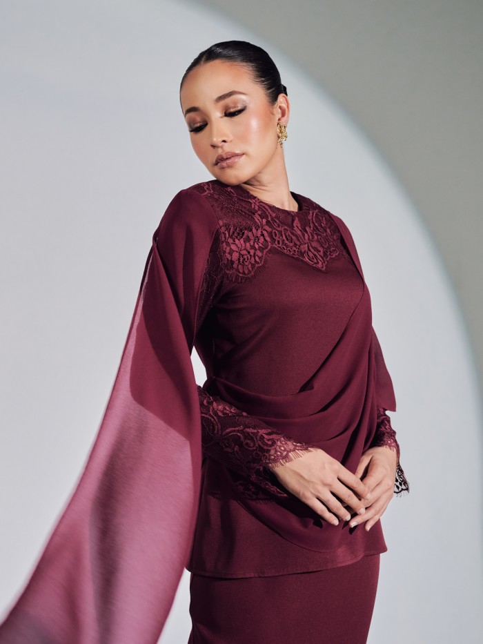 GRACIA KURUNG - MAROON