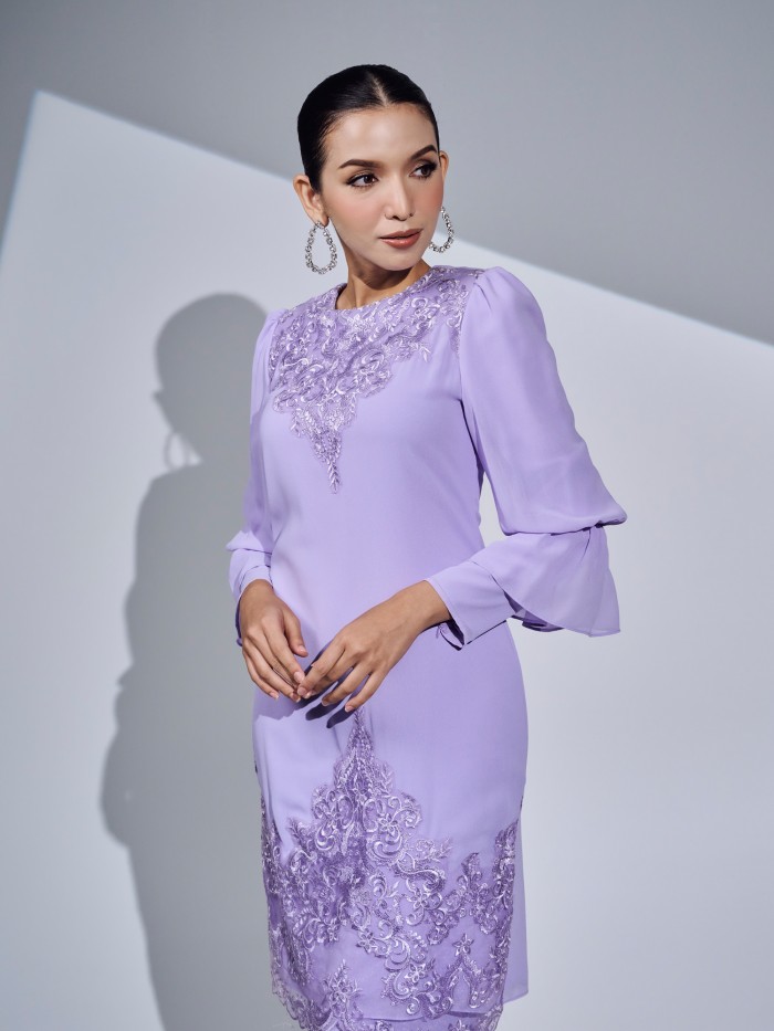 JOVANI KURUNG - LILAC PURPLE