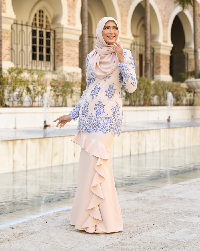 MIREYAA KURUNG -NUDE CREAM