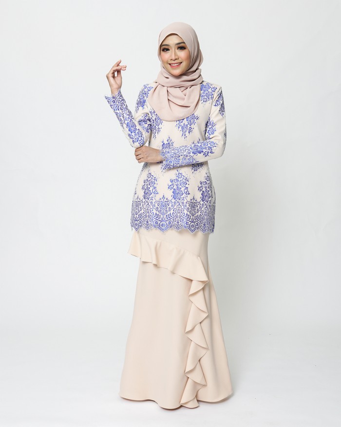 MIREYAA KURUNG -NUDE CREAM