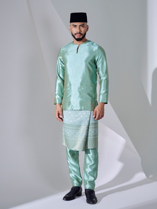 KAUFMAN BAJU MELAYU - MISTY GREEN