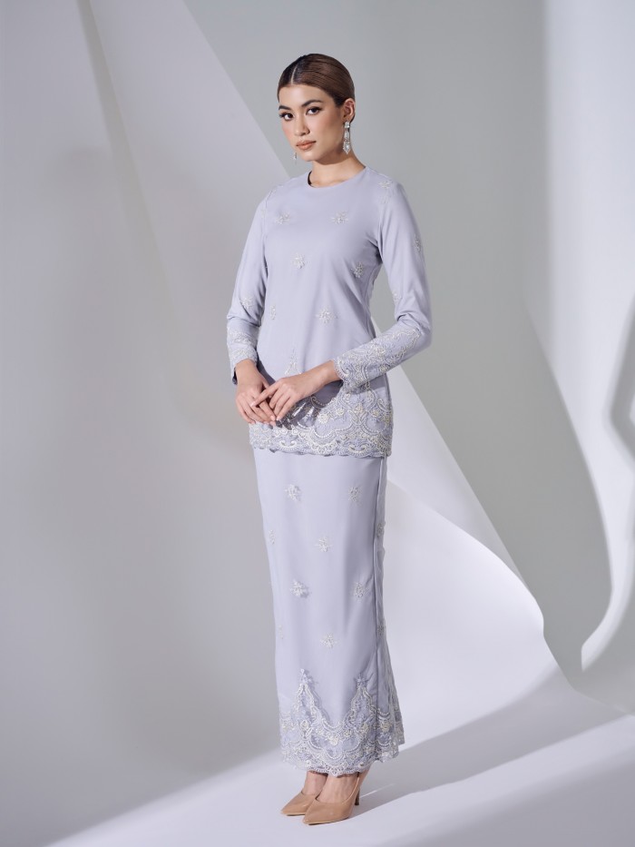 VALENCIA KURUNG - GRAY