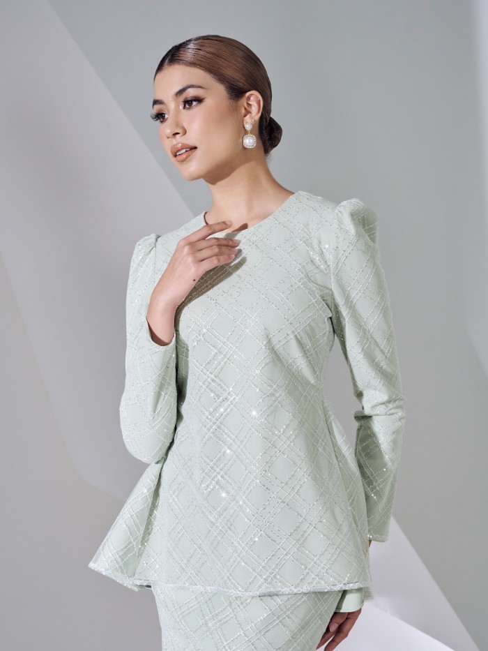 DELISHA KURUNG 3.0 - DUSTY GREEN