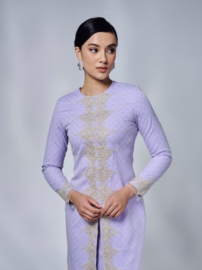 ESRIKA KURUNG - LILAC PURPLE