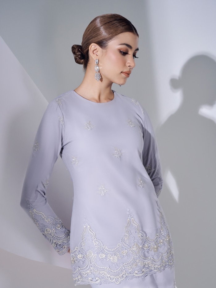 VALENCIA KURUNG - GRAY