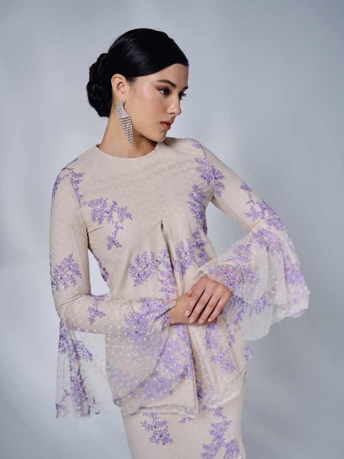 ARANIS KURUNG - IVORY CREAM