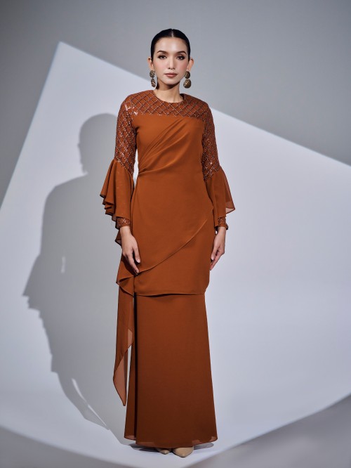 MISLIA KURUNG - BRICK ORANGE