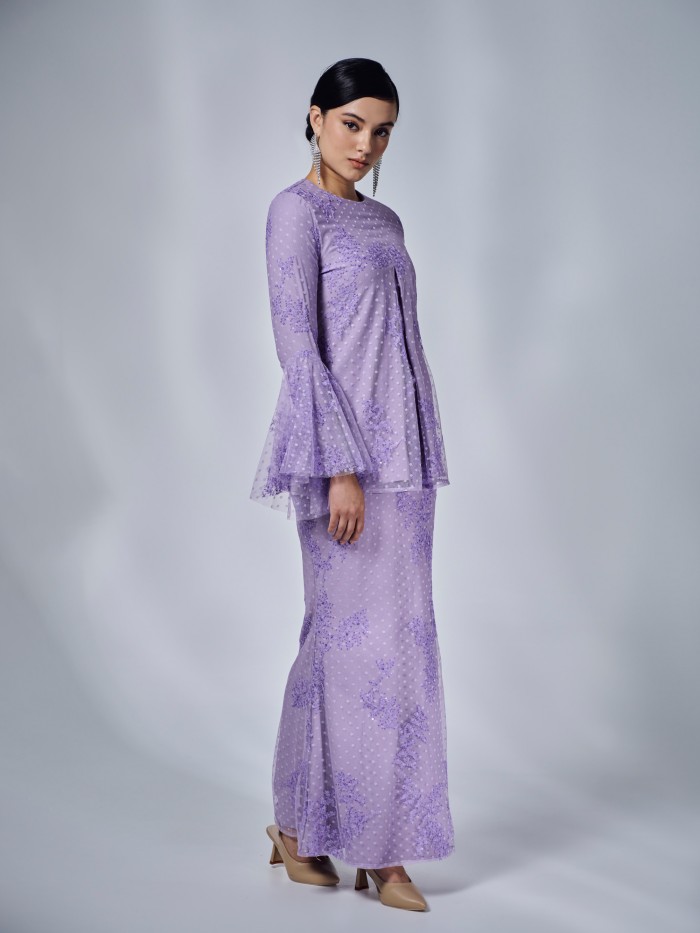 ARANIS KURUNG - LAVENDER PURPLE